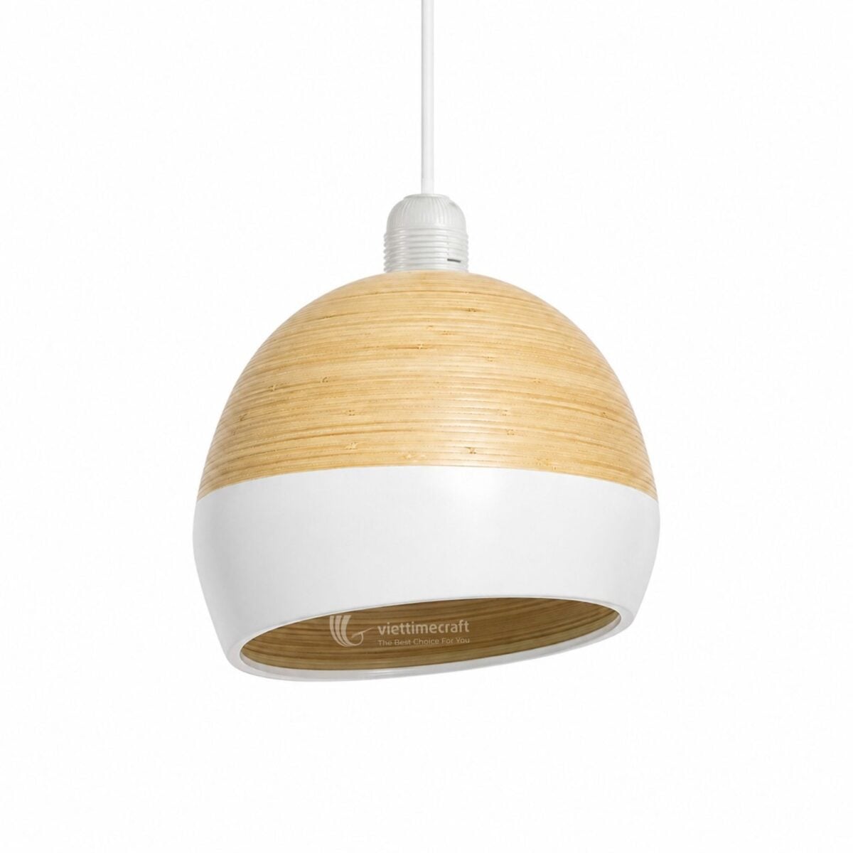 Spun Bamboo Lampshade I Viettimecraft