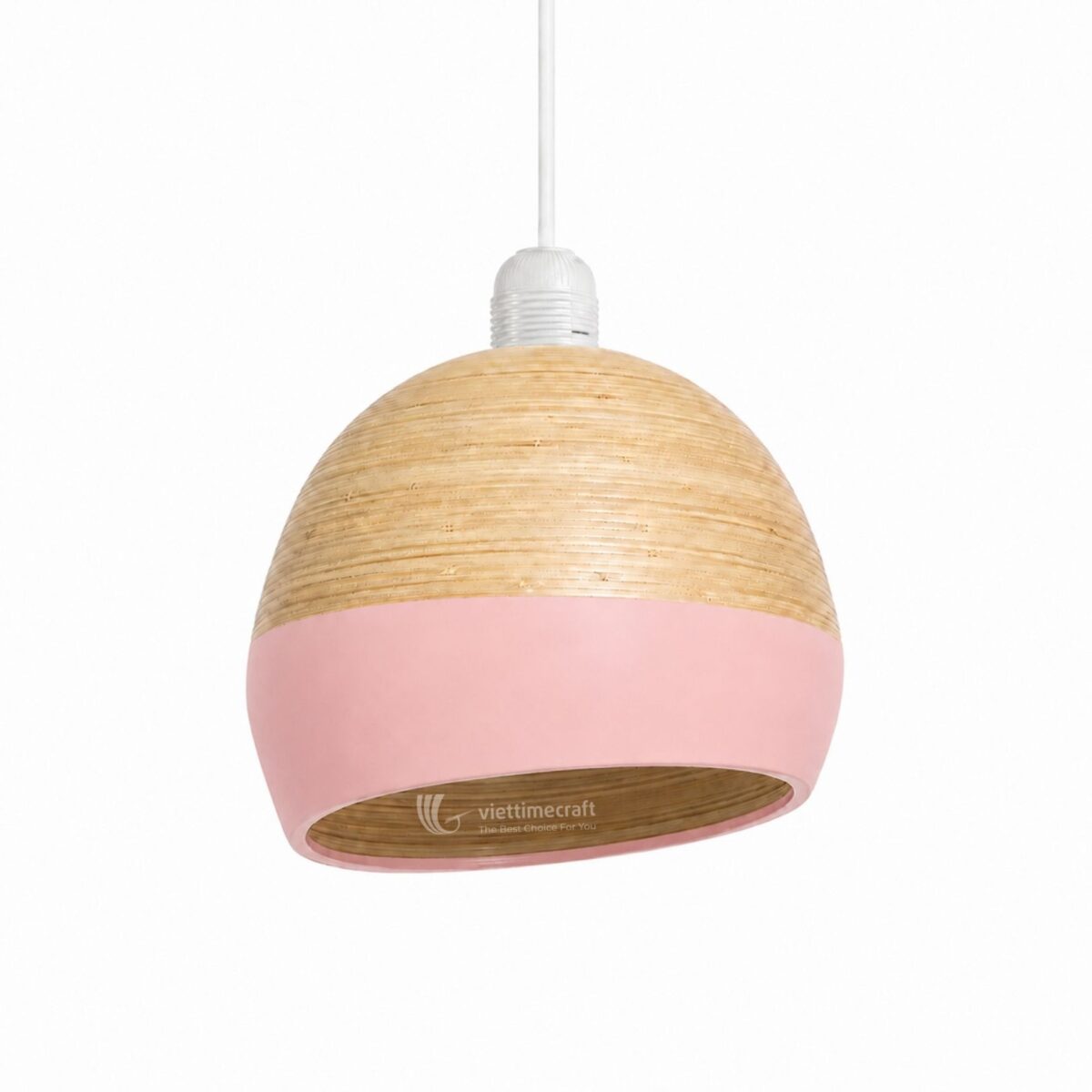 Spun Bamboo Lampshade I Viettimecraft