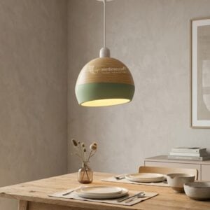 Spun Bamboo Lampshade I Viettimecraft